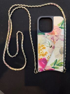 Bandolier Lily Duet. Crossbody and wristlet set IPhone 14 Pro Max